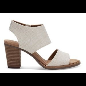 TOMS heels with comfort soles
